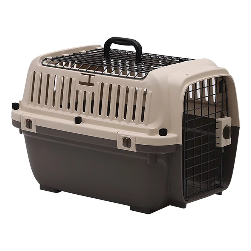 Deluxe pet carrier (Dog travel crate can hold upto 10 KG)