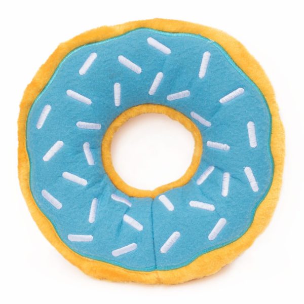 Zippy paws Jumbo donutz - Blueberry | Aesthetic dog toys